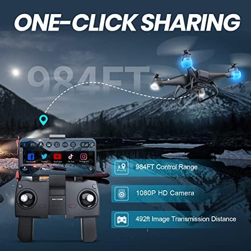 Drone GPS da Holy Stone com câmera HD 1080p HS110G & HS340 Mini Drone combinado