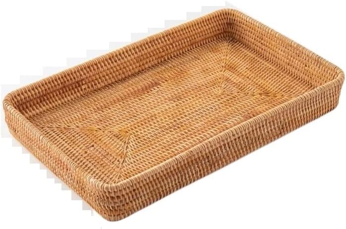 cestas tecidas feitas artesanais cestos de cesta de pão cesta de armazenamento de alimentos de frutas jrenbox
