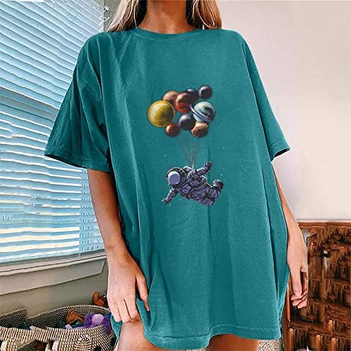 Tops for Women Summer Y2K Vintage Tshirts Fashion Fashion Retro Manga curta Camisa de tamanho grande