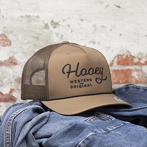 Hooey OG Snapback Ajusta Snapback Mesh Back Hat com logotipo