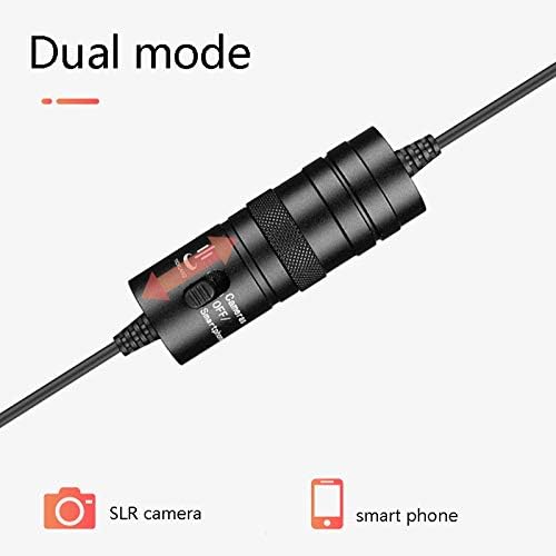 Microfone de 3,5 mm Microfone Lavalier Redução de ruído em miniatura Telefone móvel gravação de vídeo profissional pequeno microfone