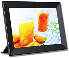 Coolko 8 polegadas WiFi Smart Digital Photo Frame 16 GB Tabela de função completa Stand/Wall Mountable, HD IPS Display, Compartilhando