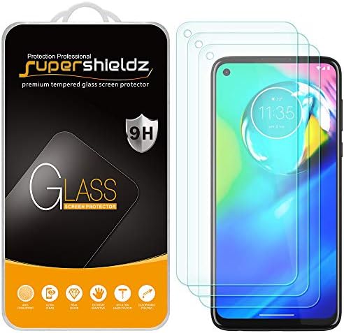 Supershieldz projetado para Motorola Moto G8 Protetor de tela de vidro temperado com potência, anti -riso, bolhas sem