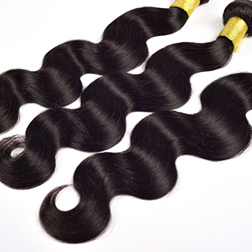 Cabelo yant 8a grau peruano cabelo virgem corporal onda de cabelo humano tecer 3 feixes 20 22 24 polegadas pacote de cores preto