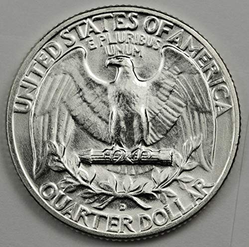 1959 D Silver Washington Quarter - Qualidade do estado da hortelã - moeda excepcional - Gem Brilliant Uncirculated US Mint