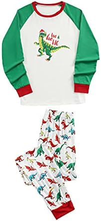 Família de Natal Comparação de pijamas Conjunto Tops e calças de Papai Noel fofos PJS conjuntos de roupas de dormir para família