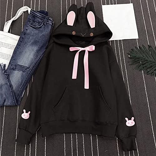 MACKNEOG RABBIT EAR COWIE WINTER NOVE KAWAII BUNNY SORTE DO COLE