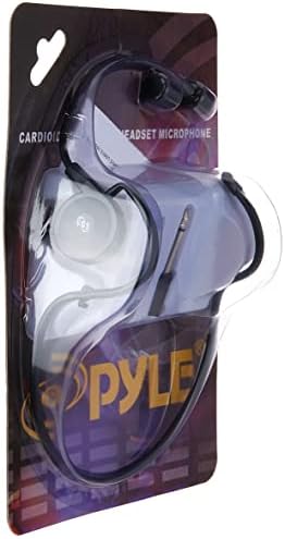 Pyle PLM31 Microfone de fone de ouvido cardióides, preto