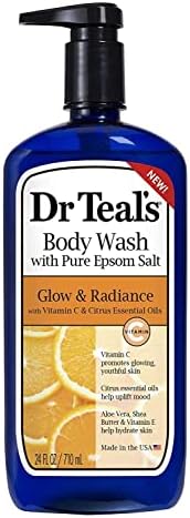Dr. Teal Vitamina C & Citrus Bath Mothers Day Gift Gift - Vitamina C & Citrus Body Wash, Epsom Sal