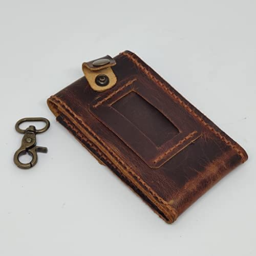 Caixa de coldre de couro holsterical para LG Q92 5G, capa de telefone de couro genuíno artesanal, caixa de bolsa de couro feita