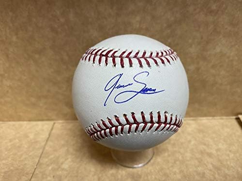 Albert Suarez Tampa Bay Rays Japão assinou autografado M.L. Beisebol com coa