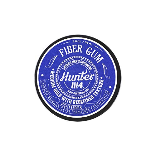 Hunter1114 Goma de fibra 86 ml para retenção média