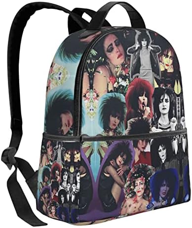 Vvedik Siouxsie e os Banshees Travel Backpack Backpack Multifuncional Bolsa de Moda Big Capacidade Sacos de Trabalhadores para