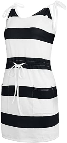 Vestidos casuais fqzwong para mulheres verão 2023 elegante partido boho bodyconcon sundress sexy mini férias de férias resort wear