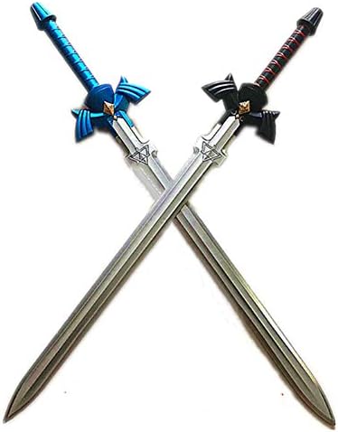 Damdos Halloween Prop PU espuma para Cosplay Sword Sky Sword Kirito Kirigaya Shield Link Breath of the Wild Bow Arrow Sword Sword Birthday Gifts
