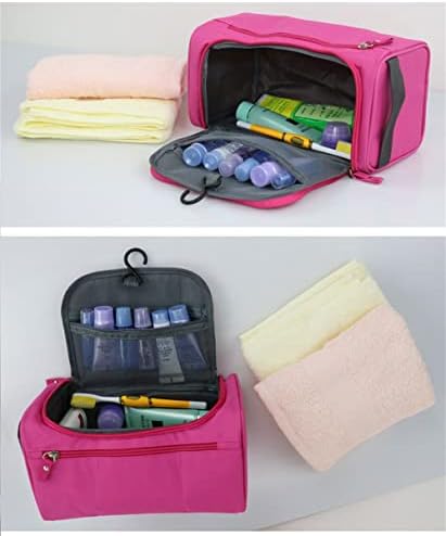 Bolsa de maquiagem TJLSS Caixa de beleza de bolsa de estética Make up Kits de bolsa de higiene pessoal de armazenamento Bolsa de lavagem zíper à prova d'água