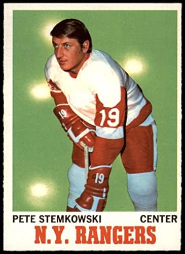 1970 Topps # 25 Pete Stemkowski New York Rangers-Hockey VG/Ex Rangers-Hockey