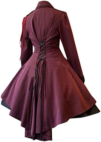Vestido gótico lolita feminino