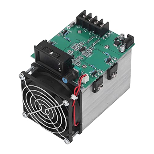 Testador de capacidade da bateria, exibição de tubo digital de 0 a 20A 250W Module de monitor de descarga DC12V Intuitivo com radiador de barbatana para adaptadores de energia