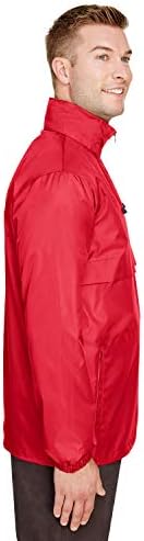 Equipe 365 zona adulta proteger a jaqueta leve e esportiva vermelha
