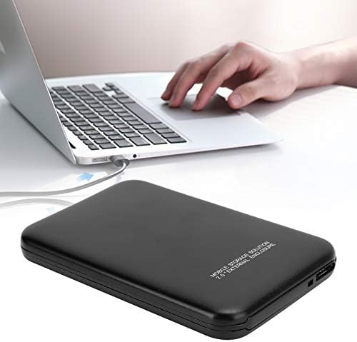 2,5 pol. Disco rígido externo disco rígido móvel, 2,5 polegadas USB 3.0 disco rígido externo portátil HDD, disco rígido USB elegante, disco rígido portátil compatível com PC, laptops