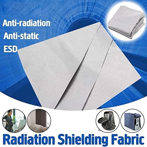 Wzglod 5g Shield Fabric emf emi rf rfid escudo anti radiação radiação eletromagnética Material de bloqueio de bloqueio sinais