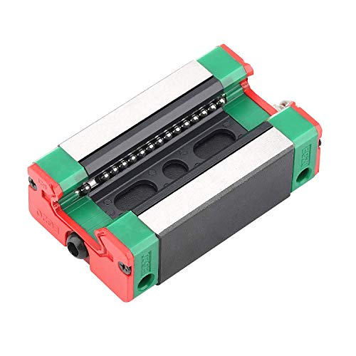 Mssoomm 15mm egh15 kit de trilho linear quadrado CNC 4pcs Egh15-46,46 polegadas / 1180mm +8pcs Egh15 - Bloco de deslizamento de carruagem de CA para impressora 3D e projeto DIY