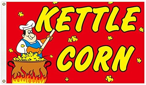 Kettle Corn Flag Bandy Business Concession