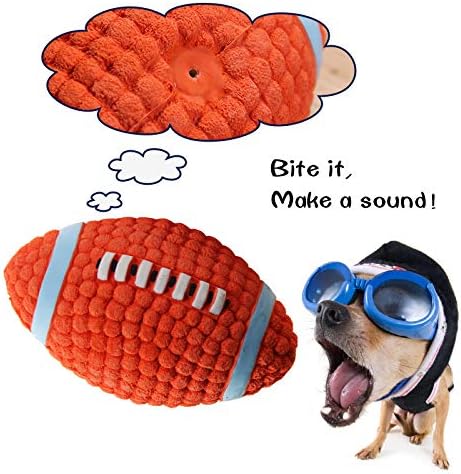 Brinquedo de cachorro Squeaky Lifecom, brinquedo de bola de cachorro flutuante de látex para mastigar interativo e buscar