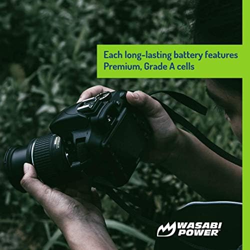 Bateria de energia Wasabi para Nikon EN-EL25 Compatível com Nikon Z50, Nikon Z 50, Nikon Z FC