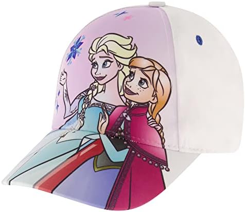 Capinho de beisebol da Disney Little, Frozen Elsa e Anna Ajustável Criança 2-4 ou Chapéus para Crianças de 4-7