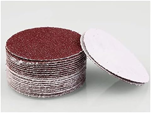 Lia de polimento e lixamento 30pcs 2 polegadas de 3 polegadas de 50 mm de lixa redonda Lia de disco de areia de 40-2000