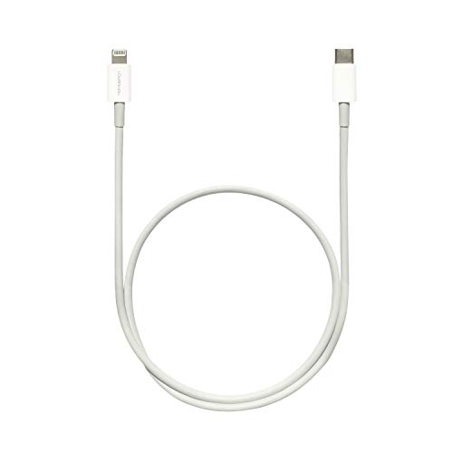 Cabo de relâmpago curto Homespot, 2 pés [Certificado da Apple MFI], USB C para Lightning iPhone Cable, Carregamento
