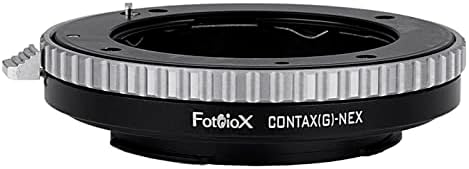 Adaptador de montagem da lente Fotodiox Compatível com lentes contáxidas para câmeras de montagem eletrônica da Sony