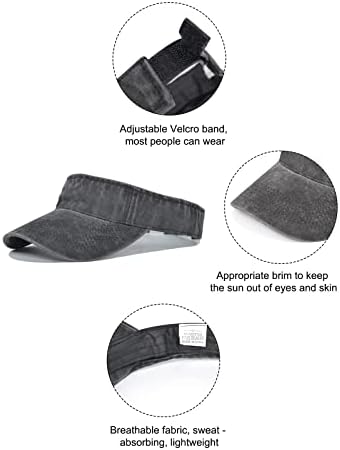 Visores unissex Sun para homens homens esportes Sun Visor Hats Cotton Sun Protection Cap Hats