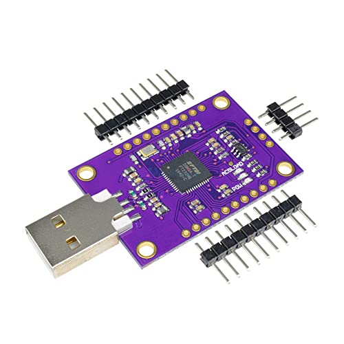 CJMCU FT232H multifuncional de alta velocidade USB para JTAG UART/ FIFO SPI/ I2C IIC Módulo de placa de placa única com pinos