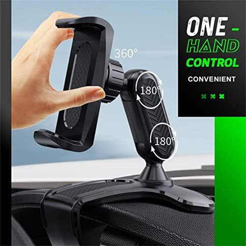 Montagem do telefone do painel de carro universal KE1CLO, rotação de 360 ​​graus, porta-ar do seu ventilador de ar/windshield