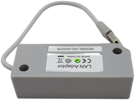 Adaptador de cabo Ethernet LAN USB 10/100Mbps para Nintendo Wii/Wii U/Switch
