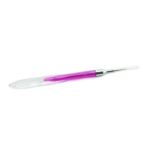 KADS1PC Purple Unh Nail Rhinestone Penting Pen para Gel Pintura de Pintura de Gel Ferramentas de decoração de unhas