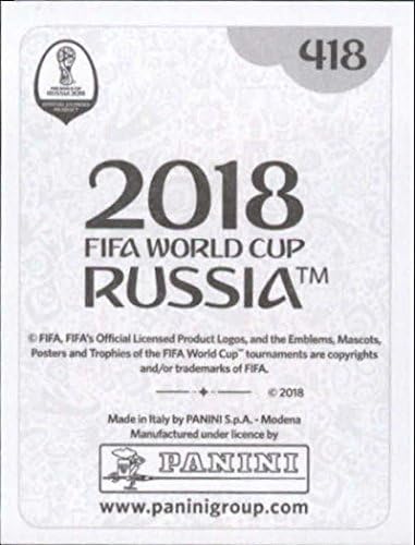 Adesivos da Copa do Mundo Panini de 2018 Rússia 418 Matija Nastasic Soccer Sticker