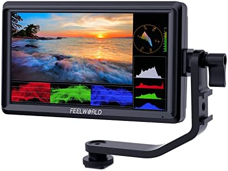 FeelWorld Lut7 Pro e FW568 V2 Campo DSLR Monitor Pacote