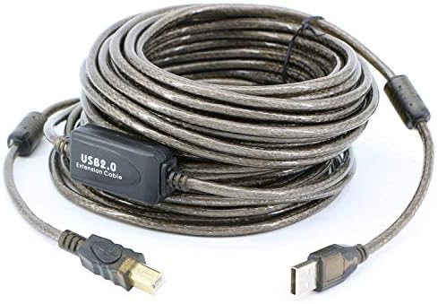 Pasow USB 2.0 Cable um cabo masculino para B para scanner de impressora