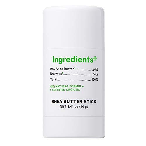 Ingredientes - Sooth orgânico + reparo Manteiga de karité Face/Body Stick | baseado em plantas, fazenda a garrafa, cuidados