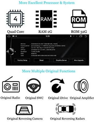 XIDO 10,25 polegadas estéreo Android 8.1 Rádio de carro autoradio 6-core ram 2g Rom 32g Unidade de cabeça Sat Nav Car