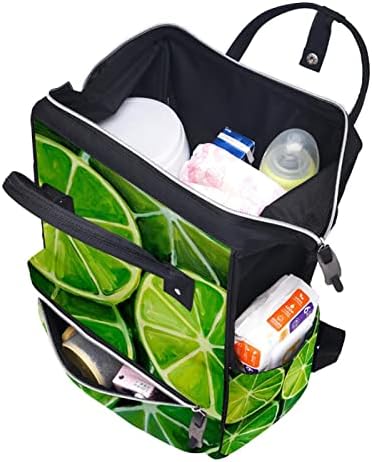 Mochila de saco de fraldas vbfofbv, sacos de viagem portáteis multifuncionais para homens, limão de frutas