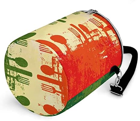 Bolsa Italiana Bolsa Isolada Caixa de Gelo Portátil Pacote de ombro Cooler Pack em torno do balde para compras de compras Piquenias de trabalho refeições