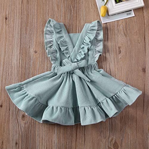 MERSARIPHY Toddler Tutu Dress Dress Salia de colete infantil sem mangas bebê