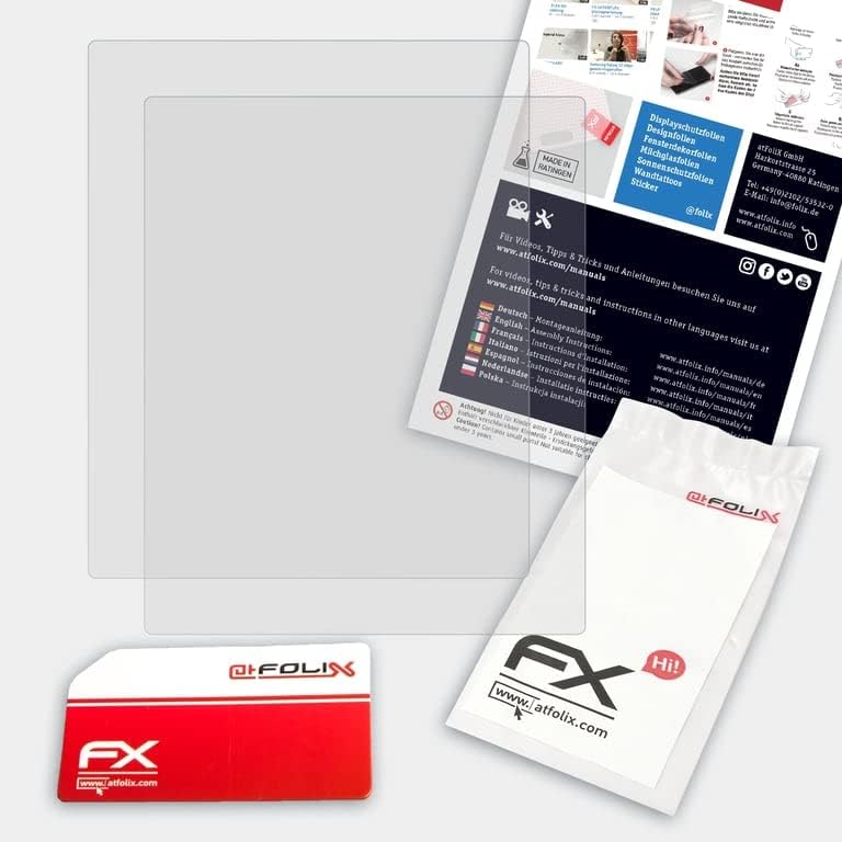 Protetor de tela AtFolix compatível com o filme de proteção de tela Ultra de Boox, filme de proteção anti-reflexivo e absorvente de choques FX