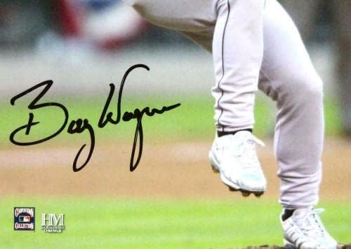 Billy Wagner autografou 8x10 hm pication photo- tristar autenticado *preto - fotos autografadas da MLB