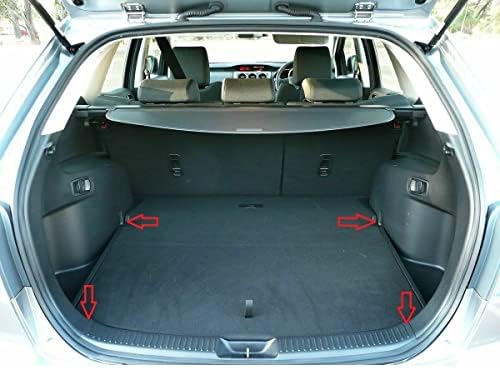 Rede de carga de porta -malas - fabricado e ajustado de veículo específico para a Mazda CX -7 2007-2012 - Organizador